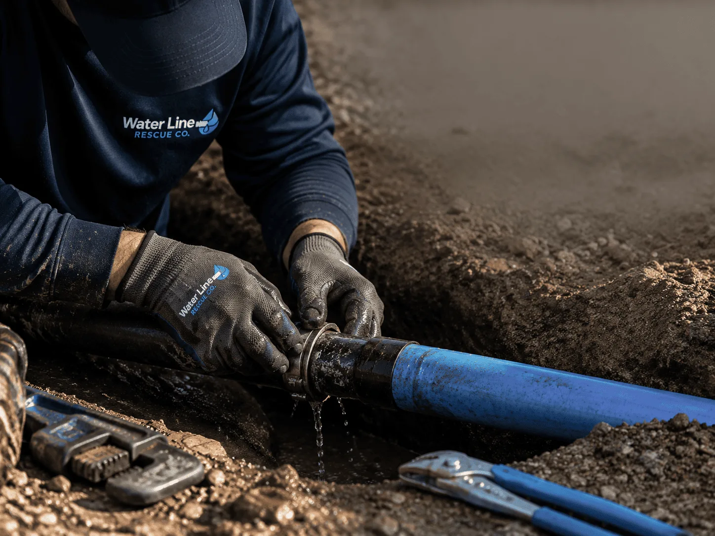 Why choose Water Line Repair in Lucas, KS